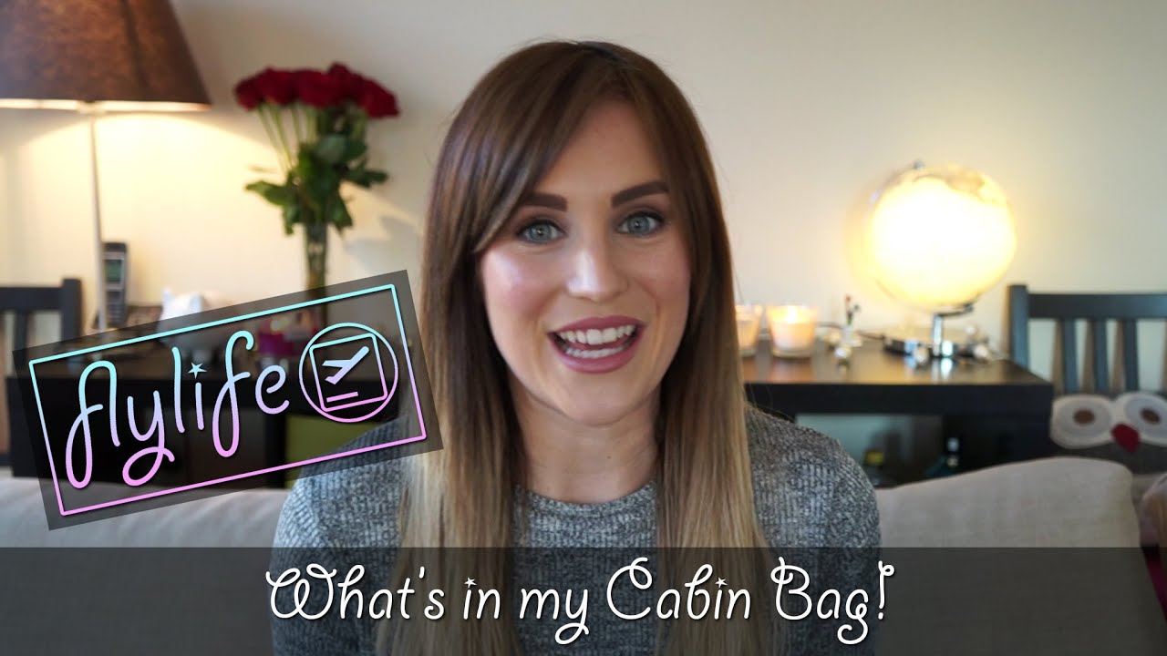 What's In My Cabin Bag! | Cabin Crew Essentials | flylifeDanni