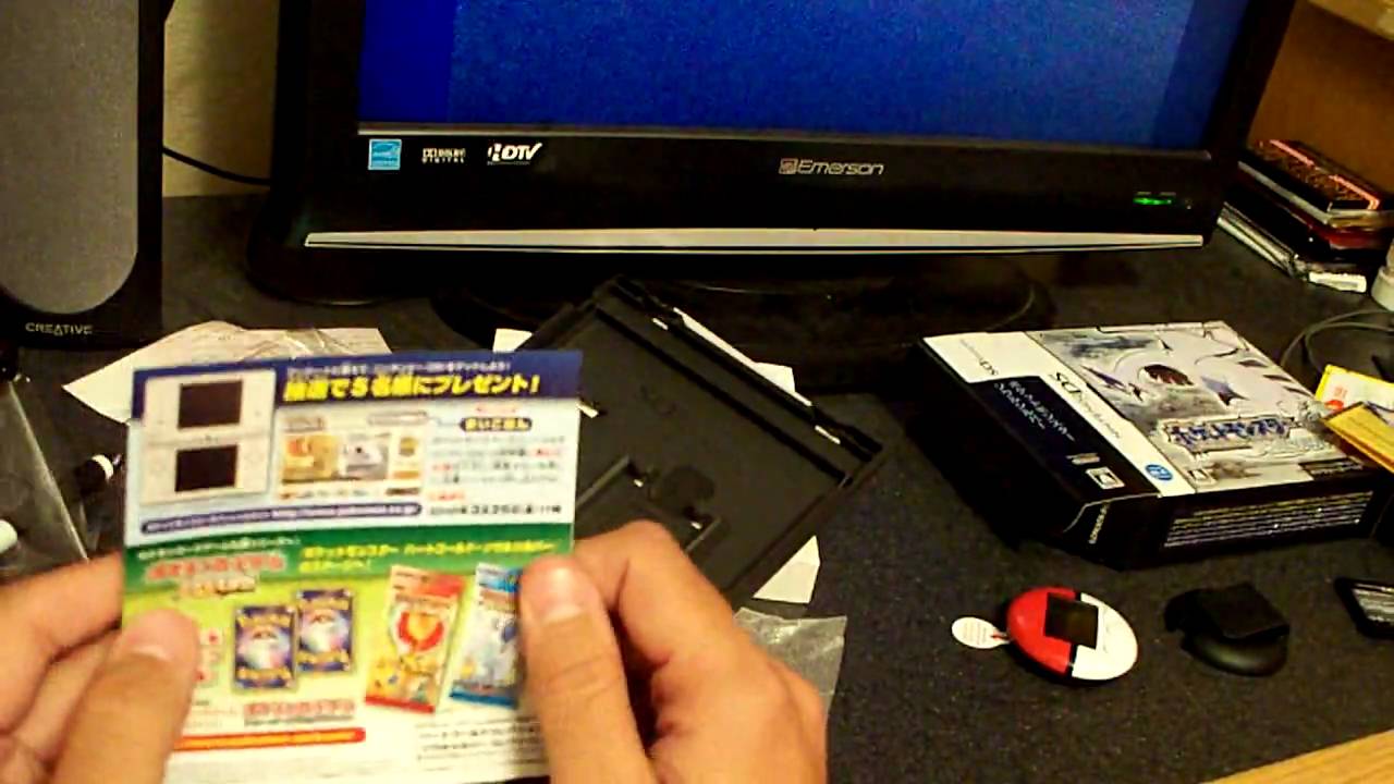 Pokémon SoulSilver Unboxing