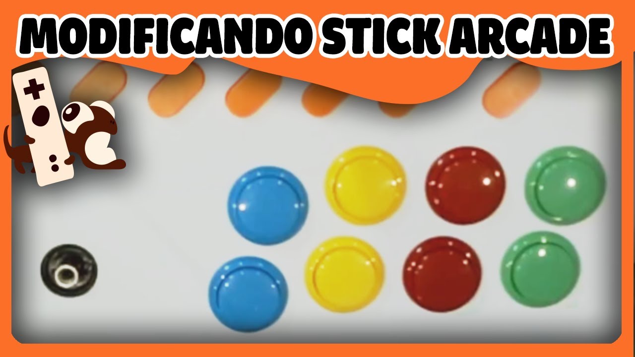 🕹️ Cambiando los botones al stick arcade BSPY02 🎮