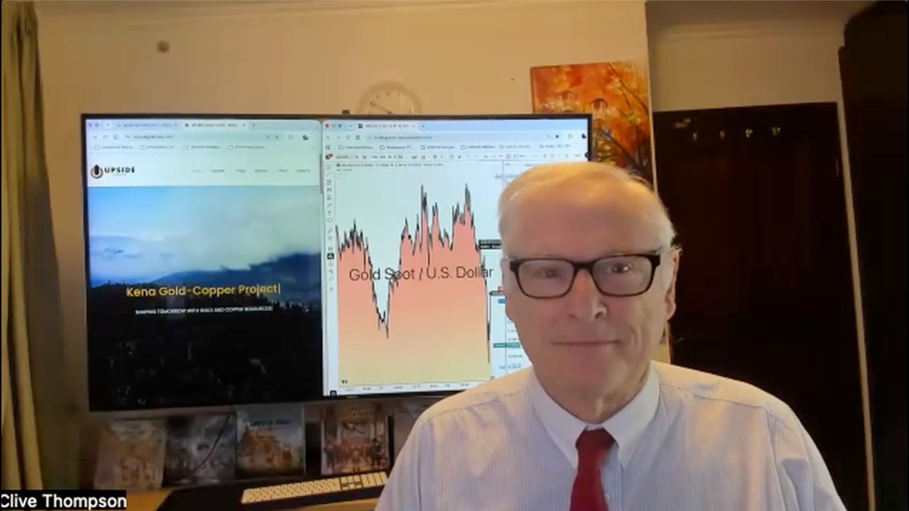 Gold:  I speak with Sophy Cesar of Upside Gold Corp about the fundamentals for gold.