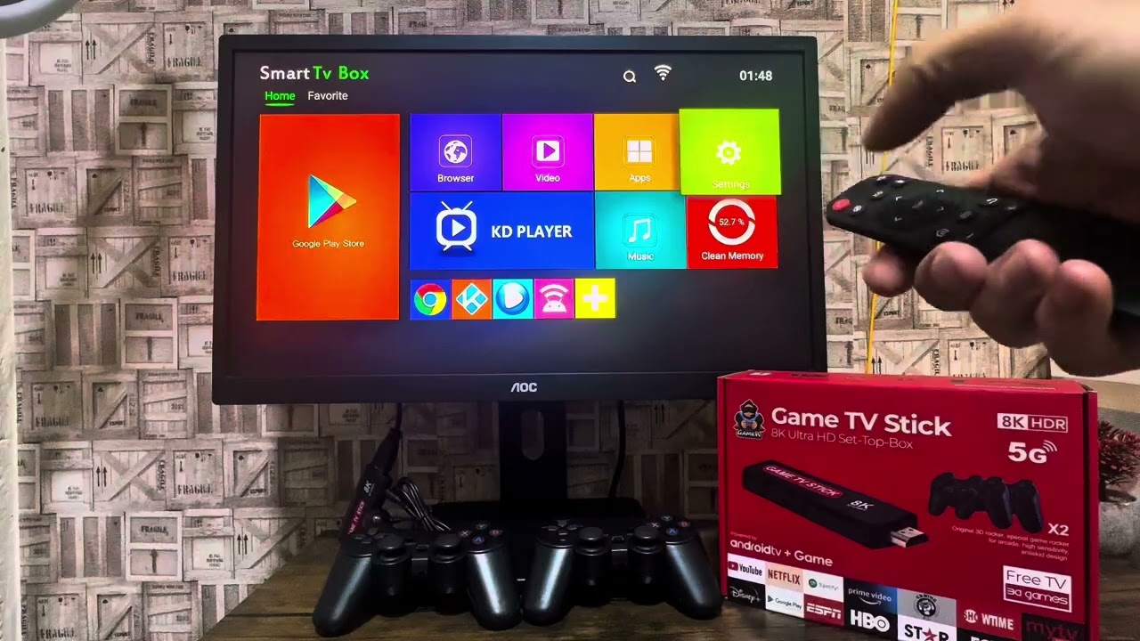 Game Tv Stick 2 in 1 , من شركة Gamer