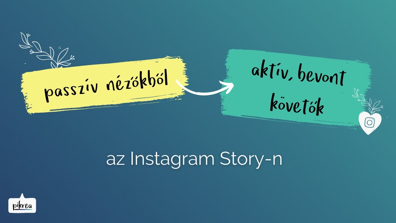 Interaktív történetmesélés az Instagram Story-n | Pikrea