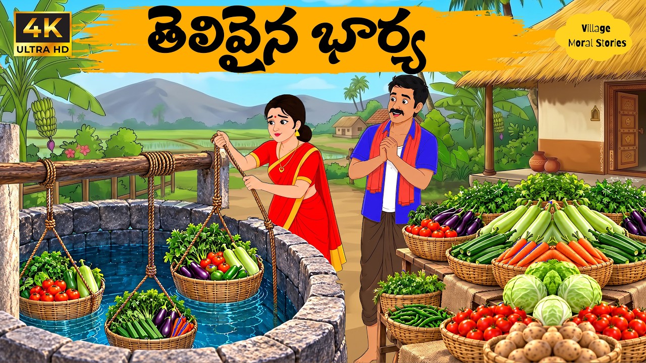 తెలివైన భార్య - Telugu stories - Moral stories in telugu - Telugu kathalu - VMS22