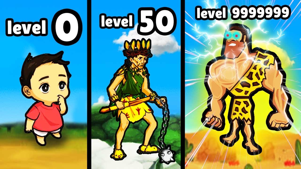 MAX LEVEL CAVEMAN UNLOCKED? - Primitive Brothers