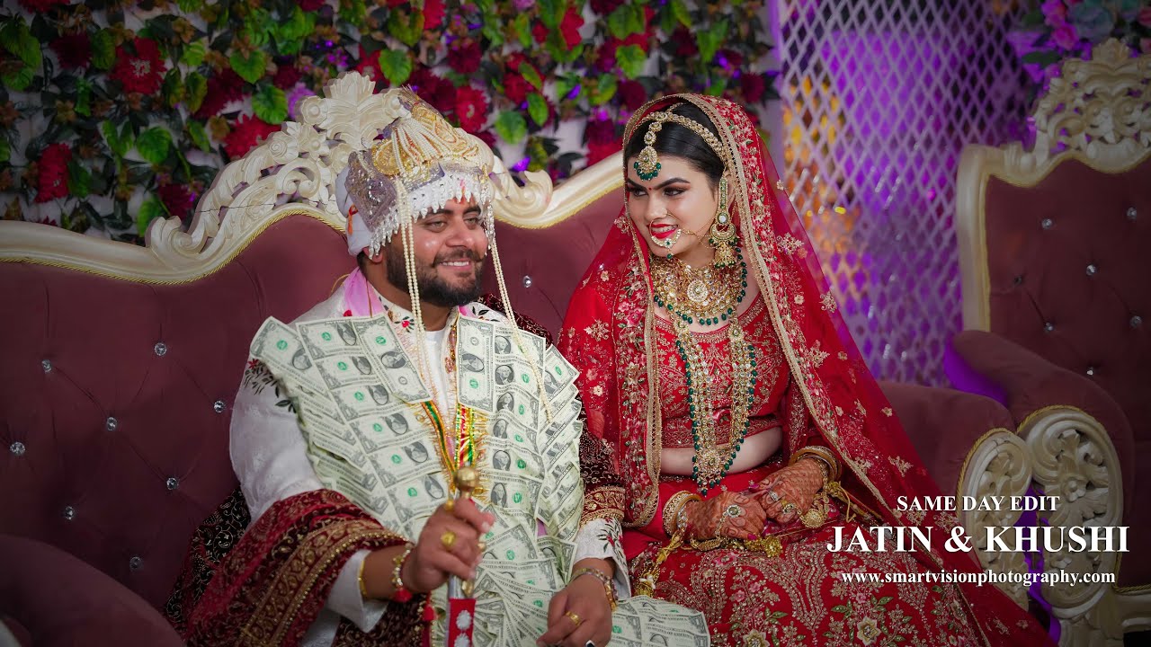 WEDDING SAME DAY EDIT | JATIN & KHUSHI | SMART VISION PHOTOGRAPHY | PATTI | PUNJAB | INDIA