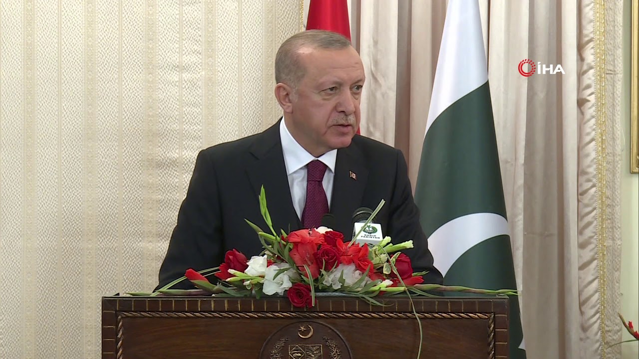 Cumhurbaşkanı Erdoğan'dan Keşmir Açıklaması