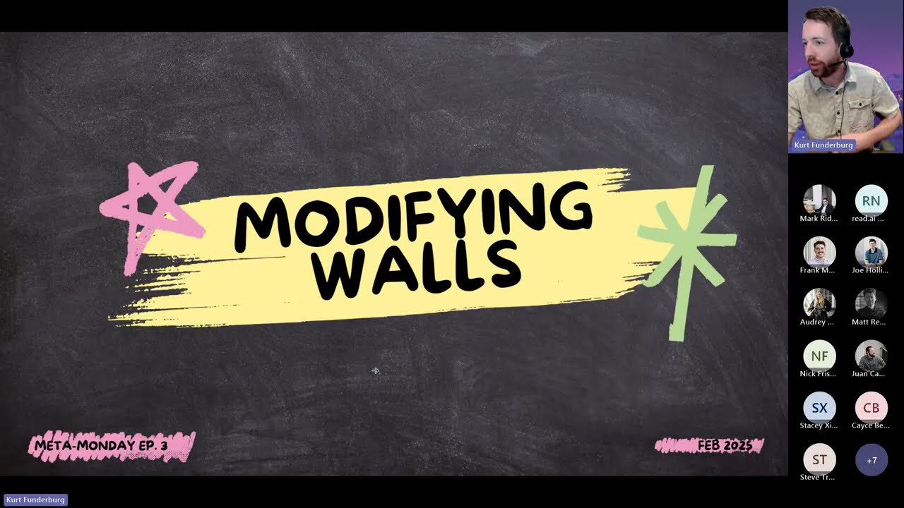 Meta Monday  - Modifying & Creating Walls in Revit