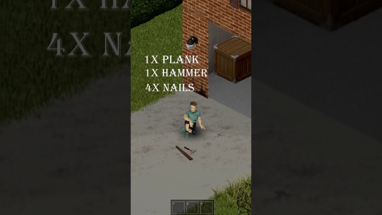 How do you barricade windows in project zomboid? - #build42 #tips #update #shorts #projectzomboid