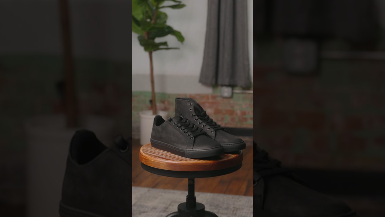 High Tops or Low Tops? Black Matte Premier👟. #thursdayboots #thursdaysneakers #hightops #lowtops