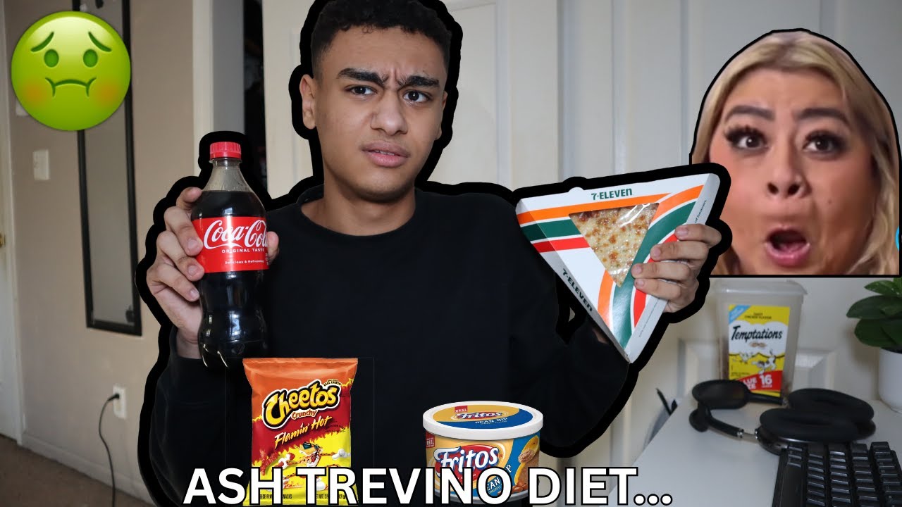 TRYING ASH TREVINO'S DIET..🤢😂