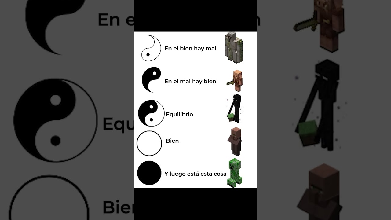Equilibrio en Minecraft 😌 #shorts #viral #entendencia #videocorto #minecraft #relatable #lol