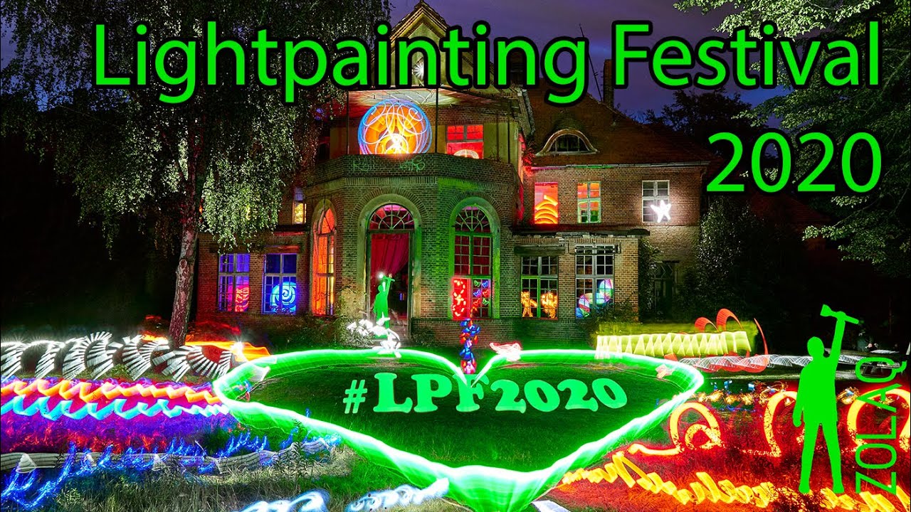 Lightpainting Festival 2020 #LPF2020 - das große Workshop und Meetup Lightpainting Wochenende