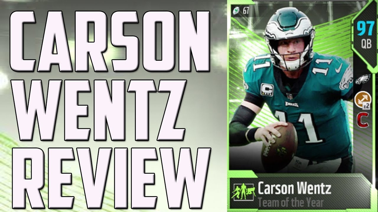 How Good is TOTY 96 Overall Carson Wentz? MUT 18 Card Review