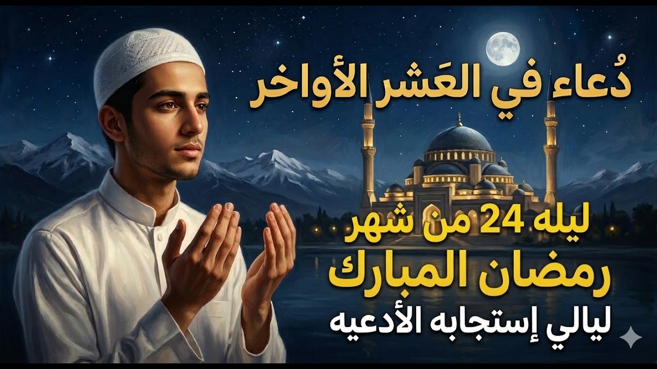 دعاء فى ليلة القدر ليلة الجمعه 24 رمضان ادعية ليلة القدر لجلب الرزق والفرج دعاء مستجاب بازن الله