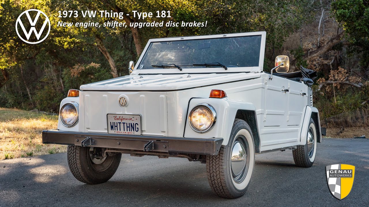 Видео и обзор VW Thing Type 181 1973 года выпуска