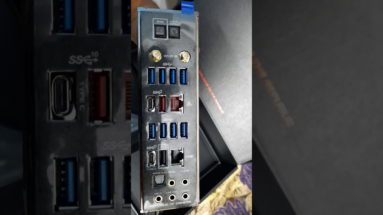 Unboxing of Asus ROG Rampage VI Extreme Encore X299