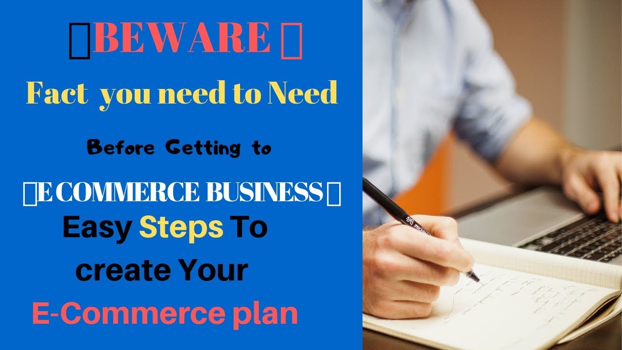 ✳️ NEW 🤚🏿 Ecommerce business plan Template | How to write a ecommerce Business Plan