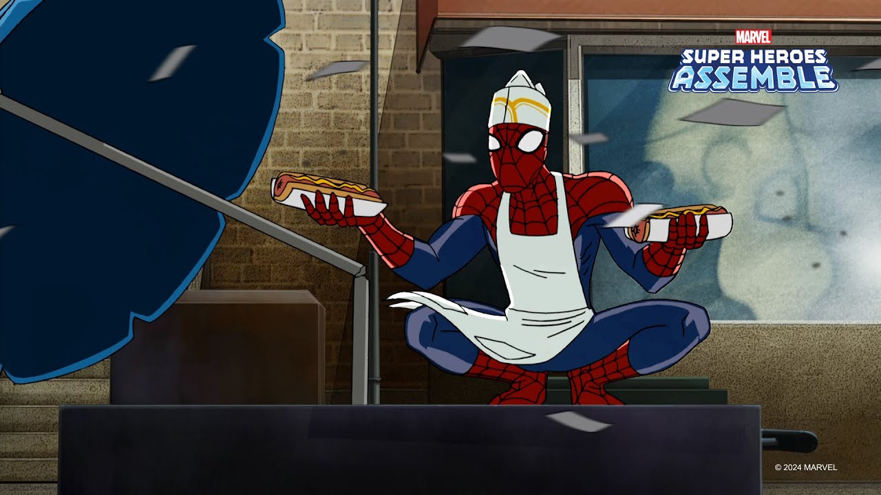 Hulk kradnie hot-doga Spider-Mana | Avengers: Zjednoczeni | Marvel HQ Polska