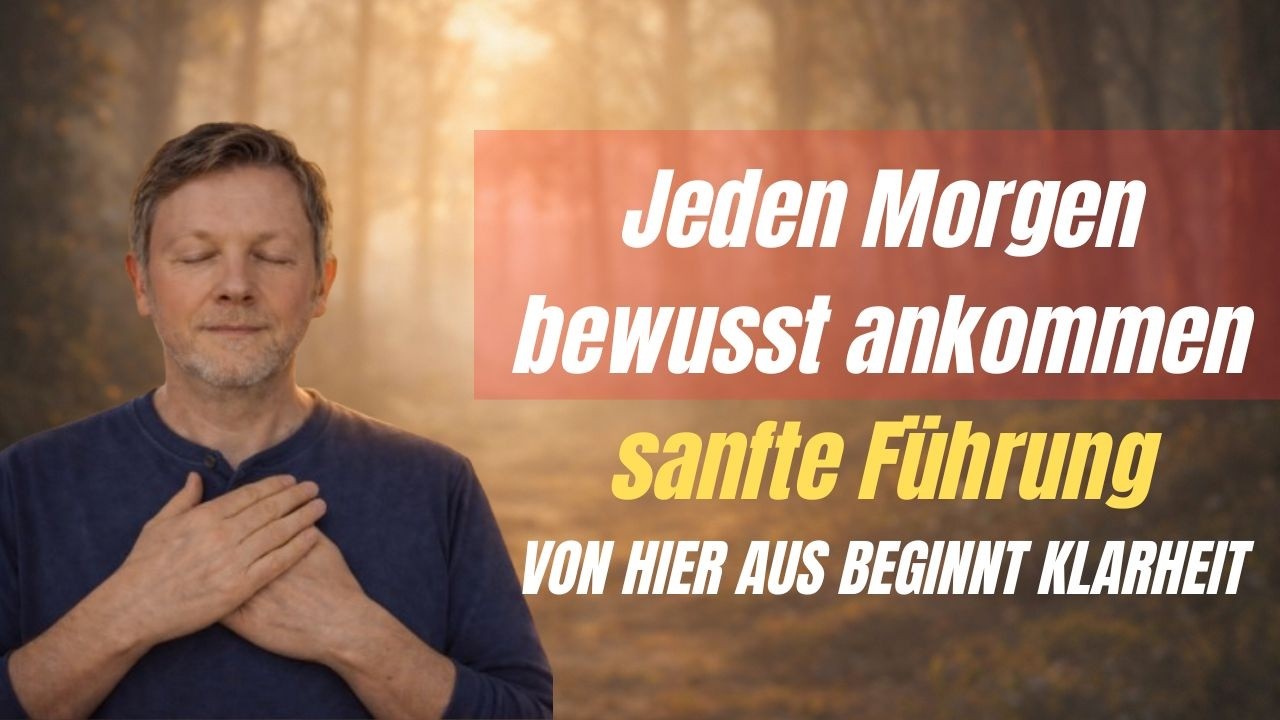 Jeden Morgen bewusst ankommen – sanfte Führung - Eckhart Tolle