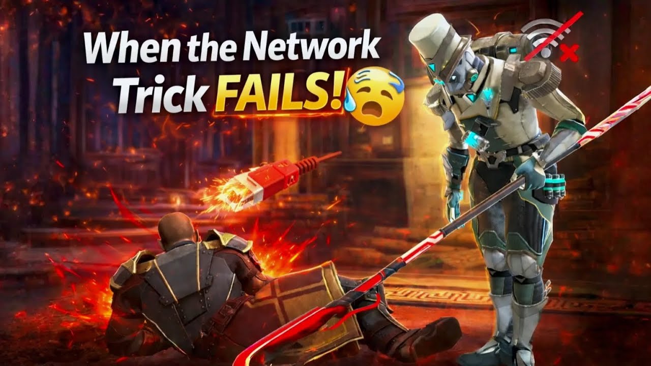 When you Try to win by cut the network connection! @ShadowFightGames 