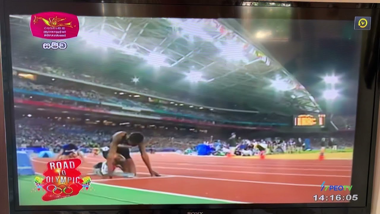 Damayanthi Darsha 400m in Olympic Games 2000 Sydney.Youngest Olympic team captain in Sri Lan history