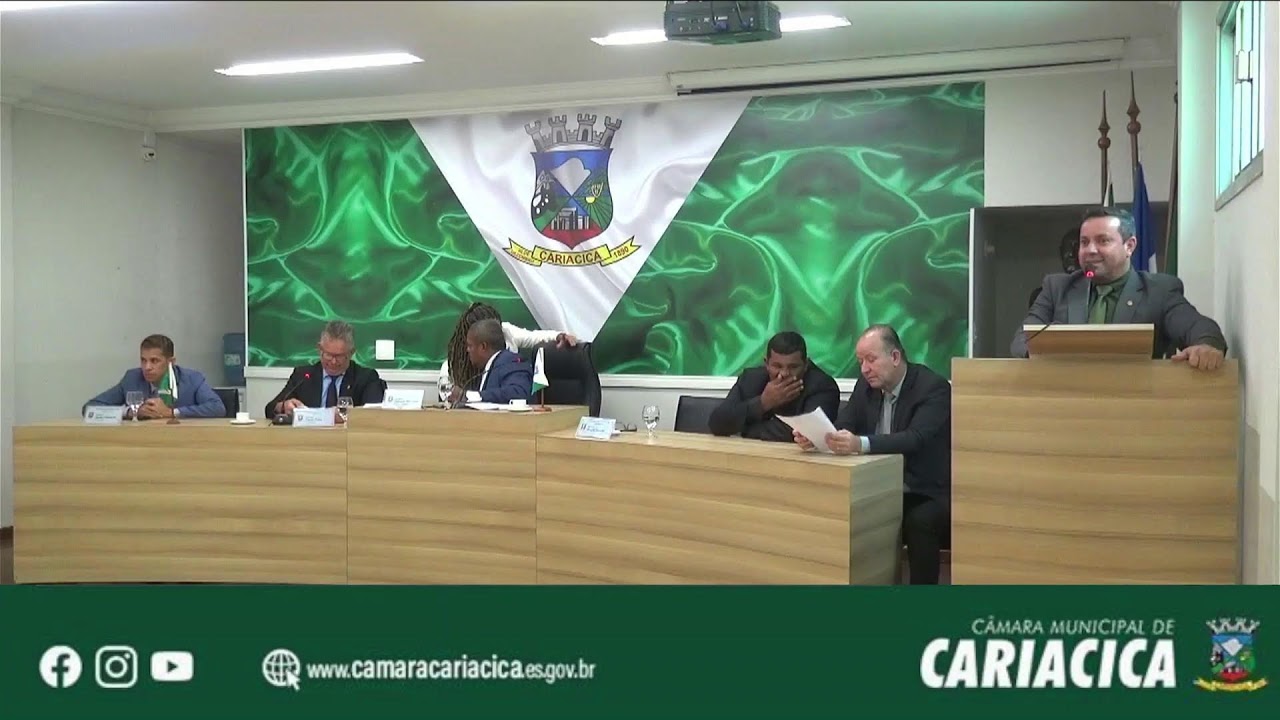 Sessão Ordinária da Câmara de Vereadores de Cariacica - ES (18/03/2026)