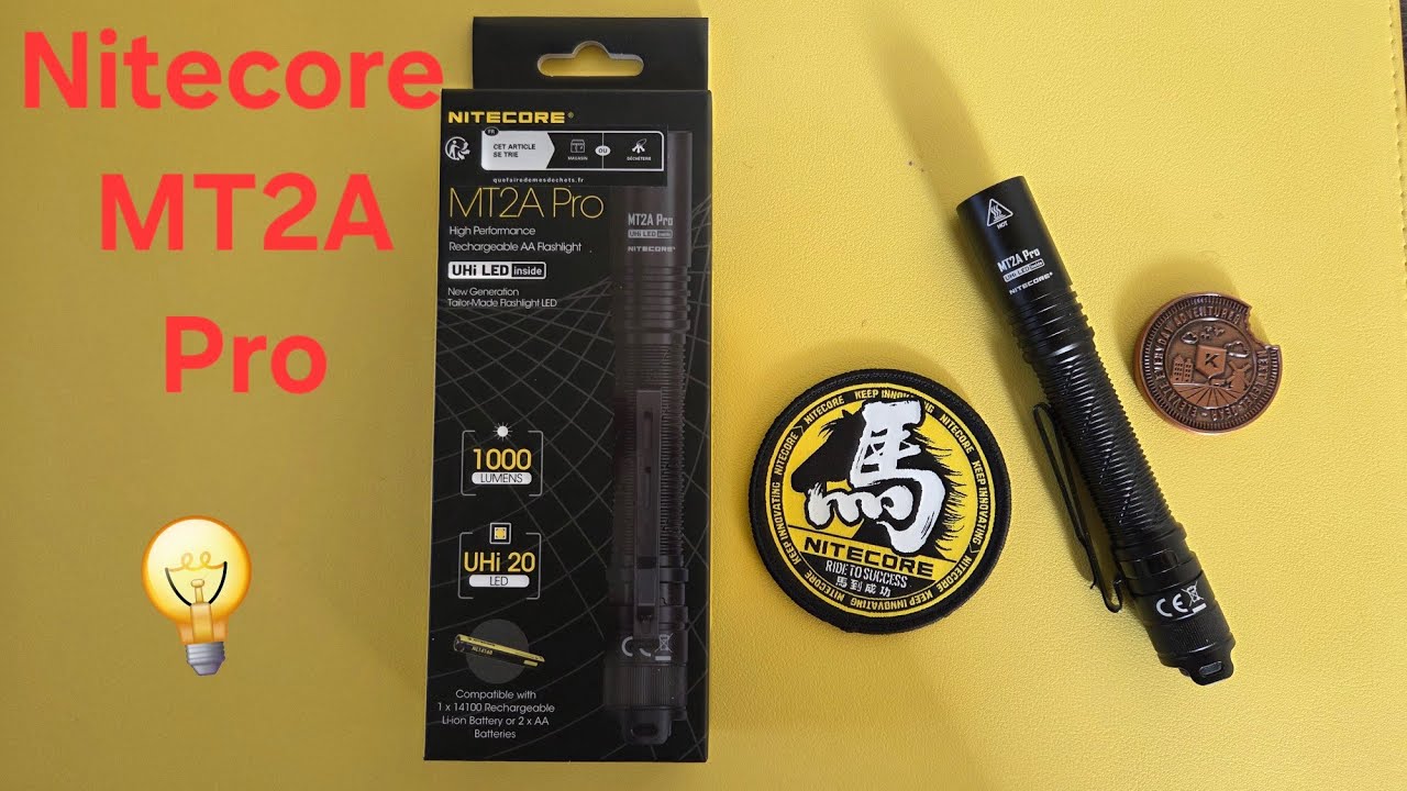Nitecore MT2A Pro, fast perfekt. 🔦