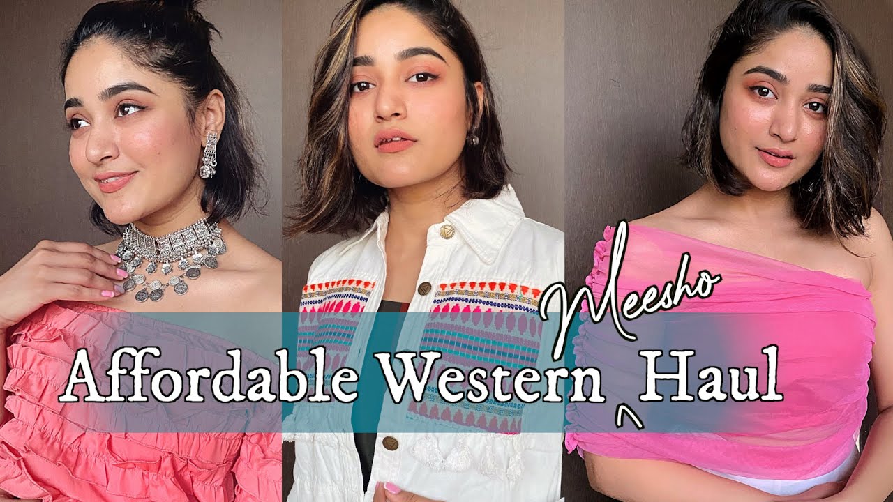 BEST Ever Meesho HAUL Starting at Rs. 245/- | Tops, Dresses, Jewellery & More