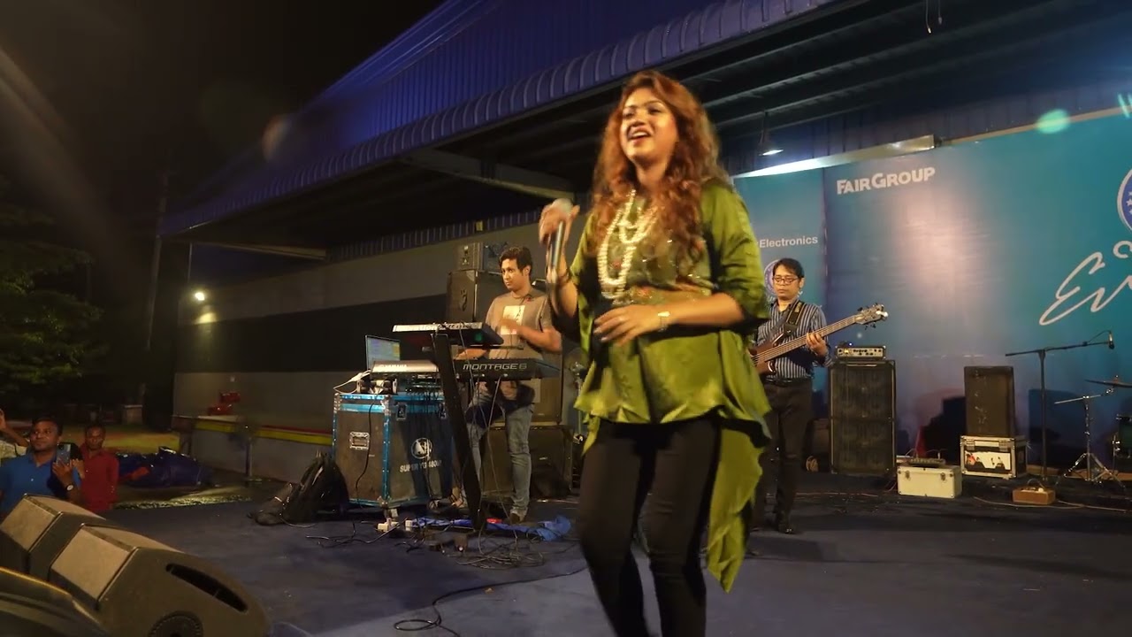Zakiya Sultana Kornia Live – Ek Akash Tara Tui Eka | Fair Electronics Factory Day 2025 | Narsingdi
