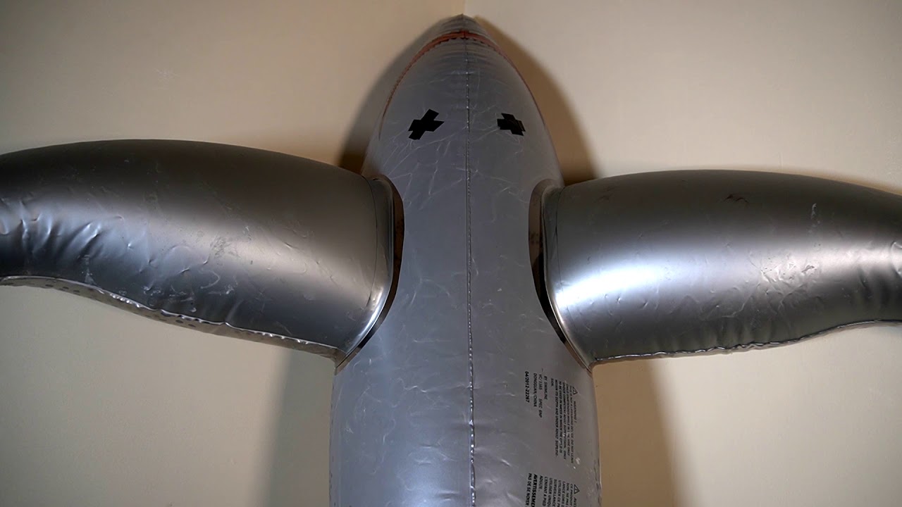 Popping Inflatable Shark part 3