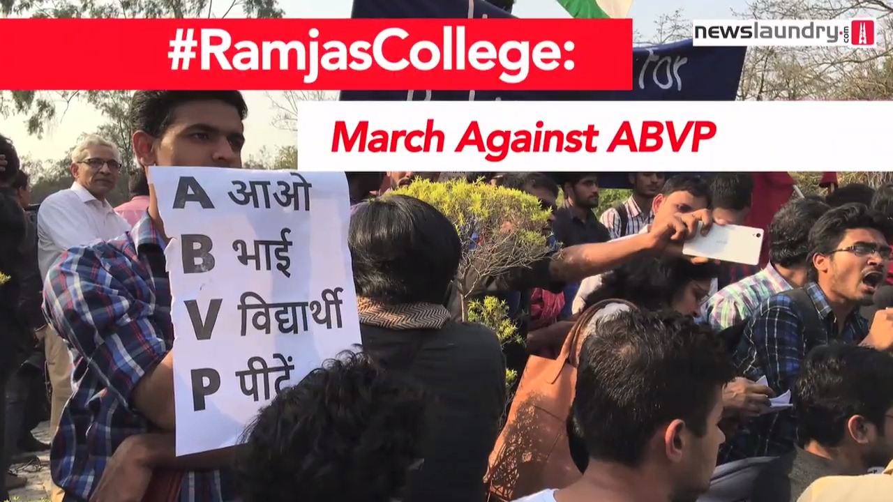 #Ramjas: Students March Against Violence On Campus