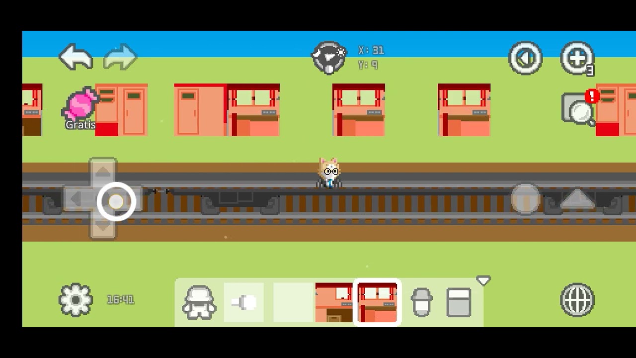 Tutorial membuat kereta berjalan di boku boku #bokuboku (No edit)