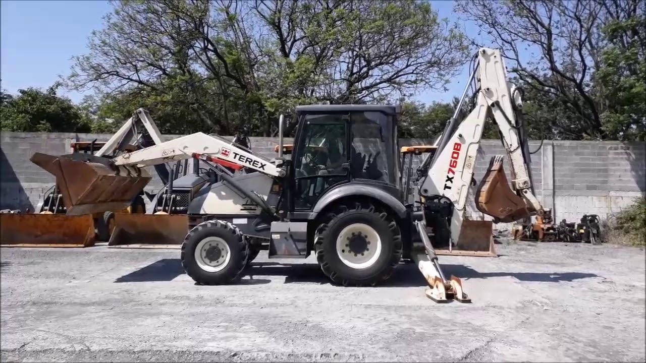 2007 Retroexcavadora TEREX TX760B 4x4, A/C, Serie: SMFH44TC07BFS3153