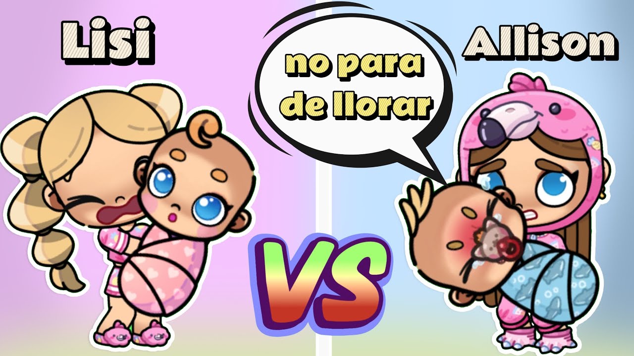 ¿QUIÉN CUIDA MEJOR A LOS BEBÉS? 👶🤔 RETO DE HERMANAS MAYORES: LISI VS. ALLISON 🍼💪 #avatarworld