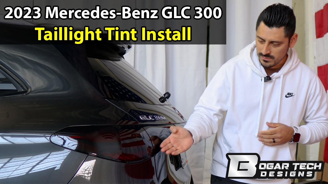 Mercedes-Benz GLC 300 2023-2025 Taillight Tint Installation