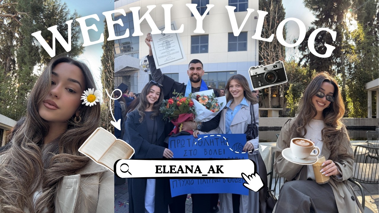 Weekly Vlog: Pastrim, ceremoni, shopping & kinema!🎬🛍️