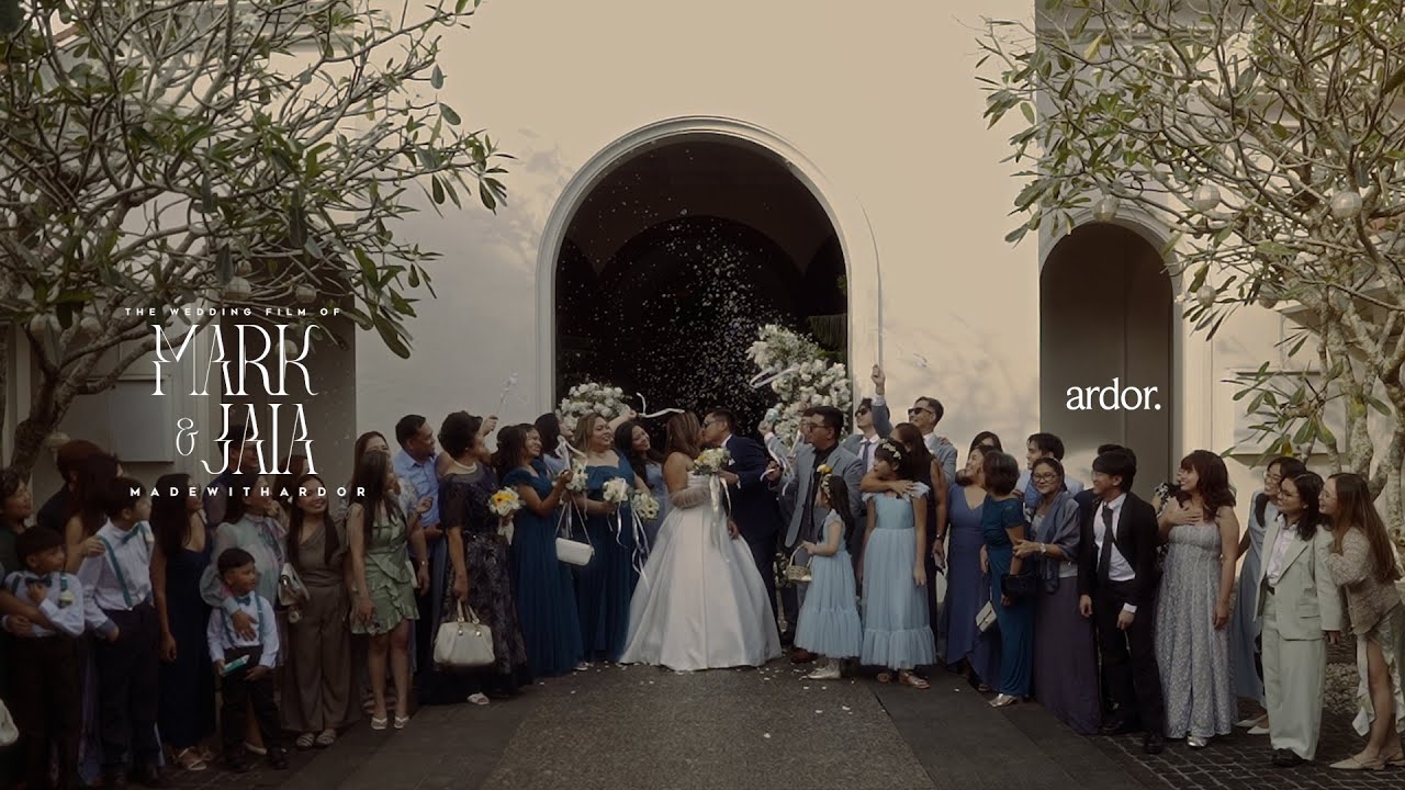 The Wedding of Mark & Jaia in St. Benedict