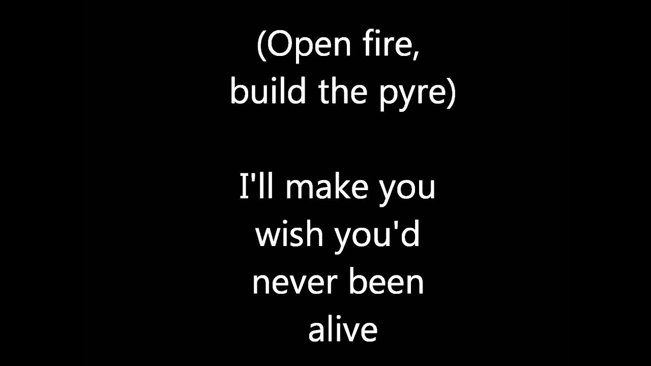Trivium - A gunshot to the head of trepidation