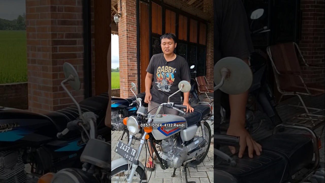 Ready Honda Cg surat lengkap pajak off kondisi lumayan mulus, mesin halus enak siap pakai