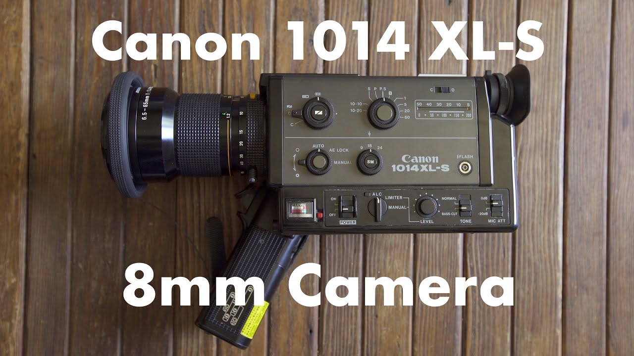 Подробное руководство по использованию камеры Canon 1014 XL-S Super 8mm