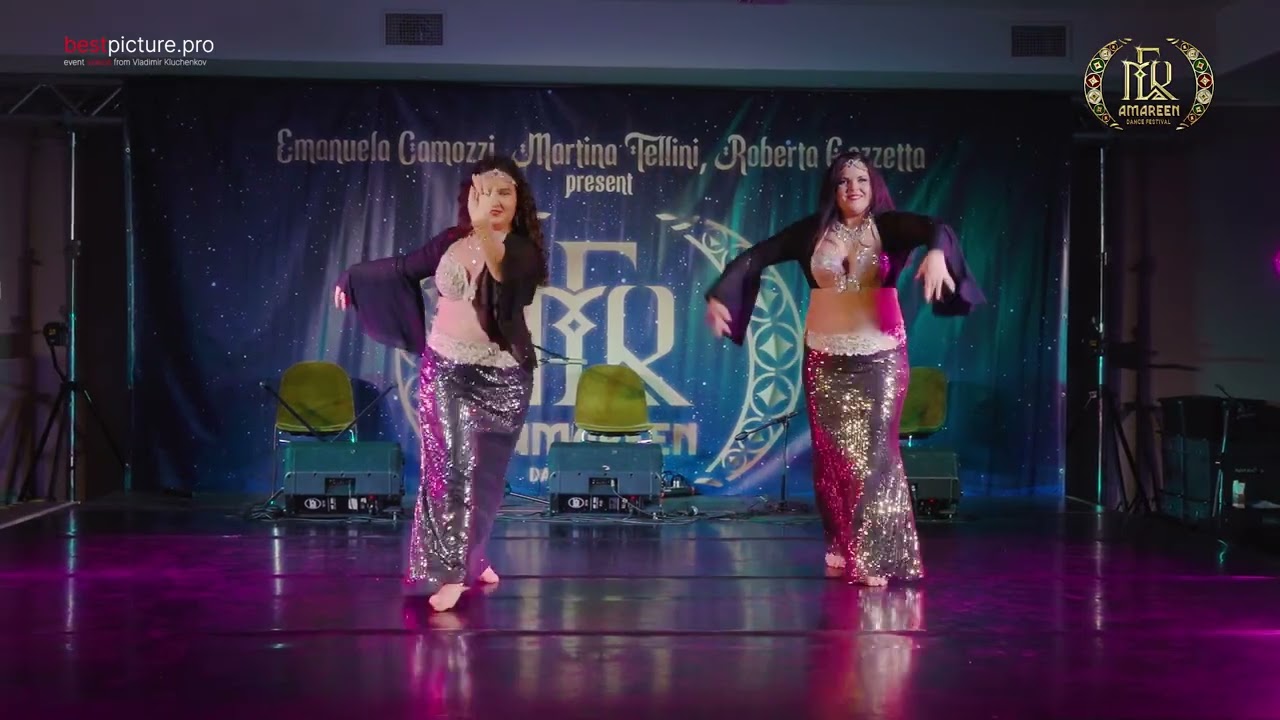 Bellydance duo - Jelena Shilenkova & Darja Skvorcova ar Amareen Dance Festival Venice 2026