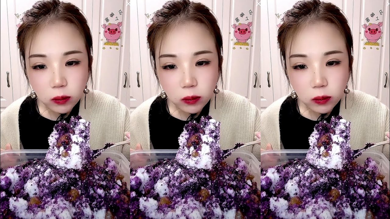 ASMR WHITE ICE EATING / SHAVED ICE. ICE EATING