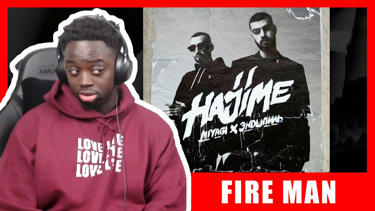 Miyagi & Эндшпиль - Fire Man (Official Audio) REACTION