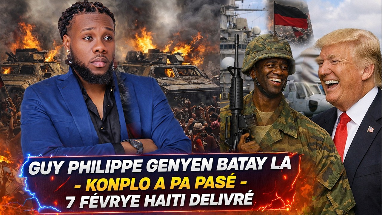 GUY PHILIPPE DEBAKE PORT AU PRINCE 7 FEV 2026 - ASASINA PREZIDAN GUY FILIP 