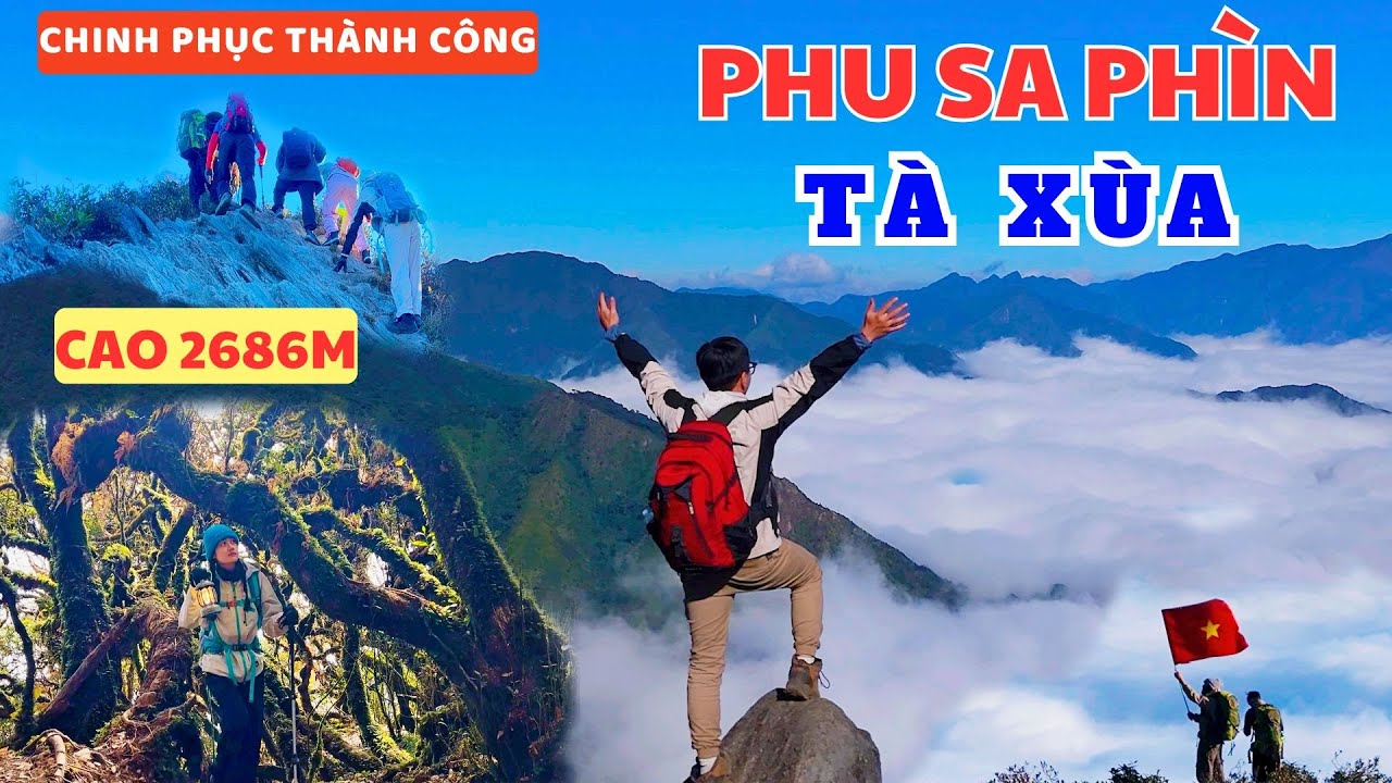 Review chi tiết trekking leo núi TÀ XÙA - PHU SA PHÌN 🇻🇳 | Sống Lưng Khủng Long – Rừng Rêu Tà Xùa