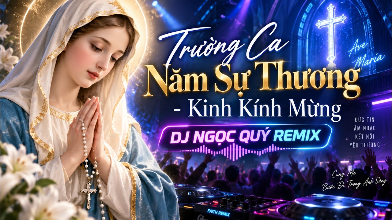 Trường Ca Năm Sự Thương (EDM) DJ Ngọc Quý & S'Fox Mix | Thanh Thúy | Kinh Kính Mừng | Thánh Ca Remix