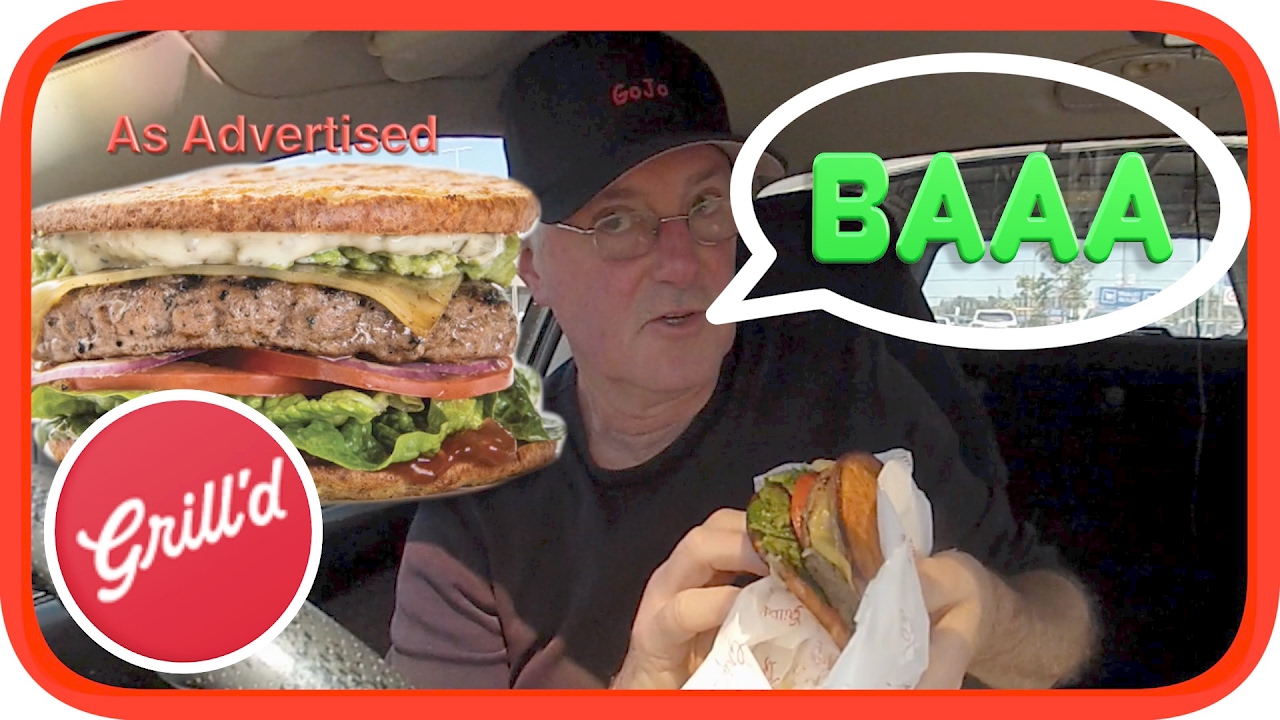 Grill'd Baa Baa Burger | Low Carb Super Bun | Taste Test