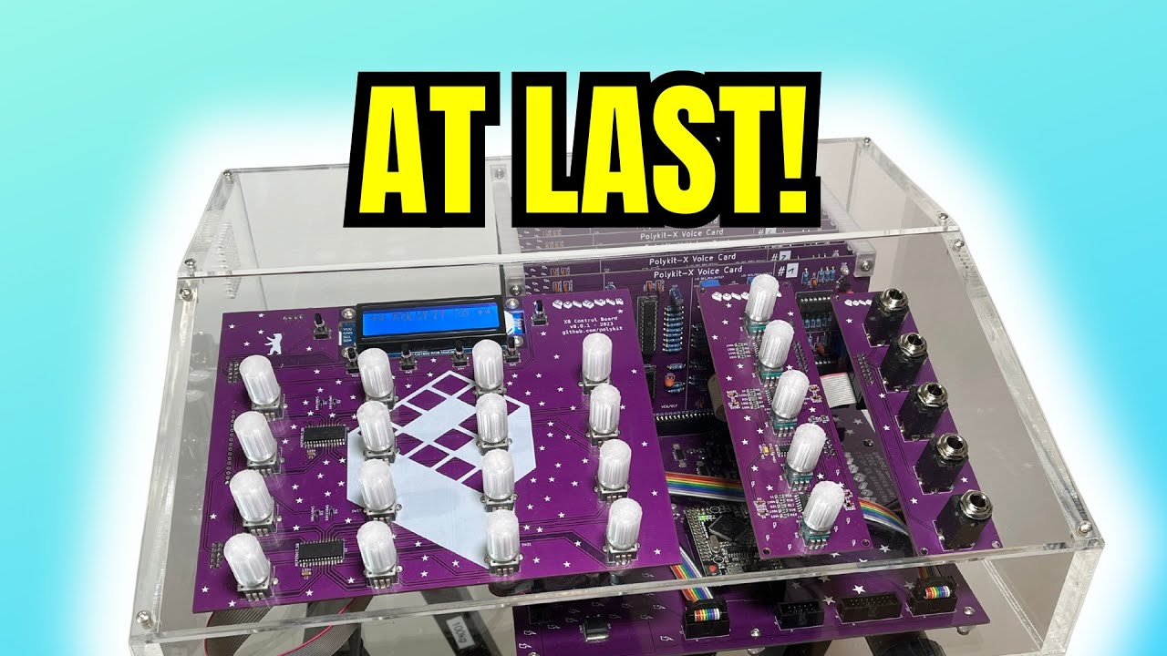 Some rambling on the polysynth #synth #analog #synthdiy