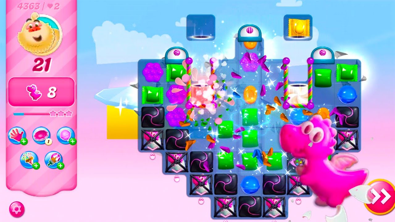 Candy Crush Saga Android Gameplay #108 Level 4363 - 4368