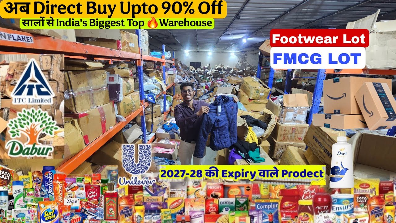  FMCG & Footwear  Wholesale Supplier in India | Flipkart & Amazon Return Lots | Shoes  Warehouse2025